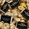 131 Pcs 70th Birthday Candy Party Favors Miniatures & Gold Almond Kisses (1.65 lbs, Approx. 131 Pcs)